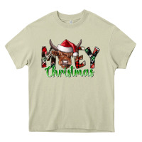 Mossy moey Christmas Heavy Core Tee - CowhideDigitalArt