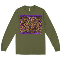Army Green mardi gras leopard Long Sleeve Tee - RanaPortraitStore
