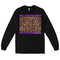 Black mardi gras leopard Long Sleeve Tee - RanaPortraitStore