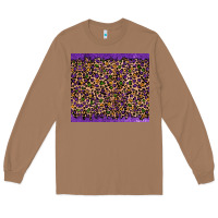 Toasted Coconut mardi gras leopard Long Sleeve Tee - RanaPortraitStore