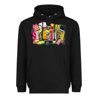 Black school secretary Heavyweight Hoodie - AdoDesignShop