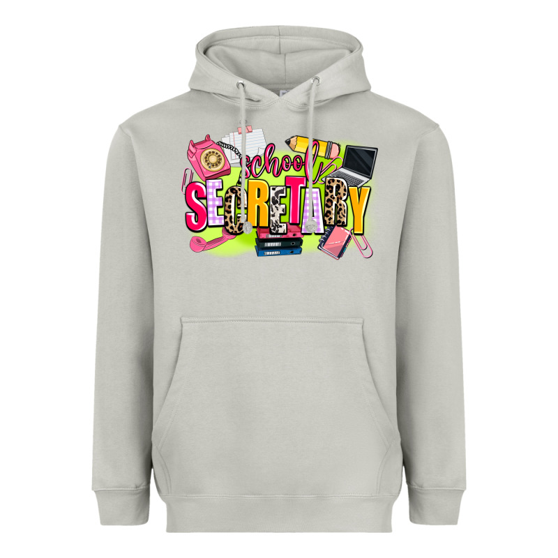 School Secretary Heavyweight Hoodie by AdoDesignShop | Teevron