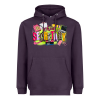 Plum school secretary Heavyweight Hoodie - AdoDesignShop