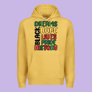 Dreams Hope Lives Pride Premium Hoodie Designed By Maliassmallbusiness