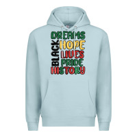 Blue Mist dreams hope lives pride Premium Hoodie - MaliasSmallBusiness