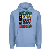 Colony Blue dreams hope lives pride Premium Hoodie - MaliasSmallBusiness