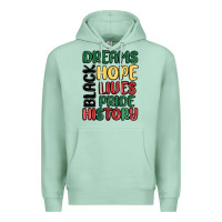 Seafoam dreams hope lives pride Premium Hoodie - MaliasSmallBusiness