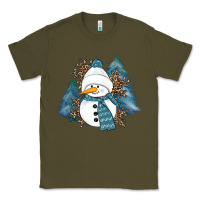 Army Green showman winter Classic Tee - RanaPortraitStore