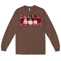 Chestnut Happy valentines day gnomes rose Long Sleeve Tee - RanaPortraitStore