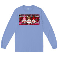 Colony Blue Happy valentines day gnomes rose Long Sleeve Tee - RanaPortraitStore