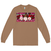 Toasted Coconut Happy valentines day gnomes rose Long Sleeve Tee - RanaPortraitStore