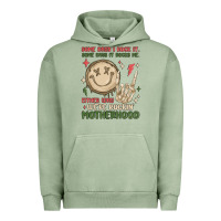 Pigment Oil Green some days i rock it some days it rocks me either w Urban Hoodie - MaliasSmallBusiness