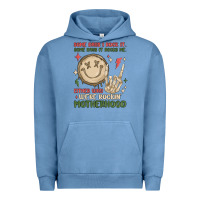 Pigment Pebble Blue some days i rock it some days it rocks me either w Urban Hoodie - MaliasSmallBusiness