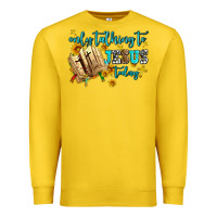 Lemon only talking to jesus today Premium Sweatshirt - AdoDesignShop