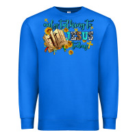 True Royal only talking to jesus today Premium Sweatshirt - AdoDesignShop