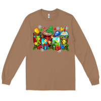 Toasted Coconut autism christmas coffee cups Long Sleeve Tee - Zillion Design Studio