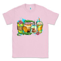 Bubblegum Pink alligator coffee cups Classic Tee - Zillion Design Studio