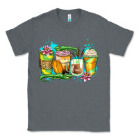 Charcoal Heather alligator coffee cups Classic Tee - Zillion Design Studio