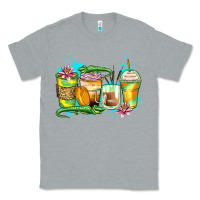 Heather Grey alligator coffee cups Classic Tee - Zillion Design Studio
