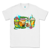 White alligator coffee cups Classic Tee - Zillion Design Studio
