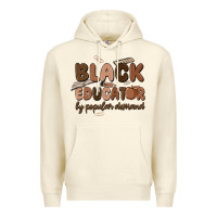 Sandshell black educator by popular demand Premium Hoodie - MaliasSmallBusiness