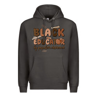 Smoke black educator by popular demand Premium Hoodie - MaliasSmallBusiness