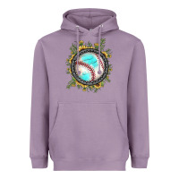 Lavender baseball gemstone sunflower Heavyweight Hoodie - JahusDesignShop