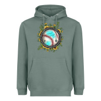 Sage baseball gemstone sunflower Heavyweight Hoodie - JahusDesignShop