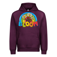 Mauve Wine bloom Urban Hoodie - NancyCooperArtShop