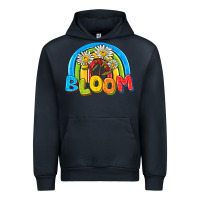 Navy bloom Urban Hoodie - NancyCooperArtShop
