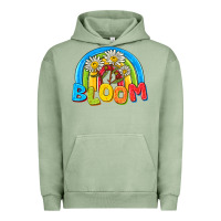 Pigment Oil Green bloom Urban Hoodie - NancyCooperArtShop