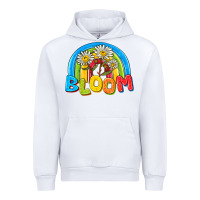 White bloom Urban Hoodie - NancyCooperArtShop