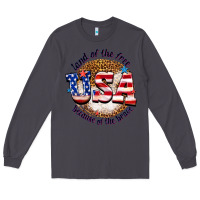 Smoke land of the free usa because of the brave billie w Long Sleeve Tee - texasbilliewilder