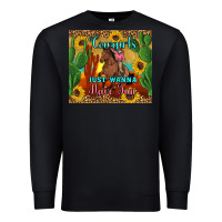 Black cowgirls just wanna have fun Premium Sweatshirt - Artiststas
