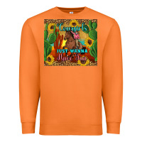 Carrot cowgirls just wanna have fun Premium Sweatshirt - Artiststas