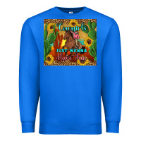 True Royal cowgirls just wanna have fun Premium Sweatshirt - Artiststas