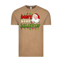 Vintage Coffee don't stop believin Vintage Tee - BarkalooDesign