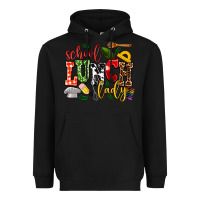 Black school lunch lady Heavyweight Hoodie - AdoDesignShop