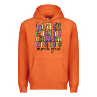 Carrot beads parades crawfish king cake mardi gras Premium Hoodie - MaliasSmallBusiness