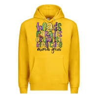 Lemon beads parades crawfish king cake mardi gras Premium Hoodie - MaliasSmallBusiness
