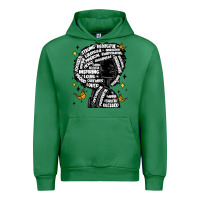 Emerald black woman quotes Urban Hoodie - MaliasSmallBusiness
