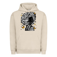 Pigment French Oak black woman quotes Urban Hoodie - MaliasSmallBusiness