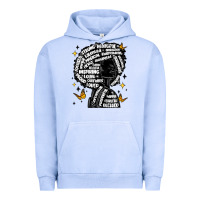 Pigment Grape Ice black woman quotes Urban Hoodie - MaliasSmallBusiness