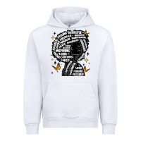 White black woman quotes Urban Hoodie - MaliasSmallBusiness