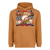 Meerkat baseball leopard cowhide sunflower Heavyweight Hoodie - JahusDesignShop