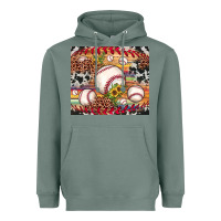 Sage baseball leopard cowhide sunflower Heavyweight Hoodie - JahusDesignShop