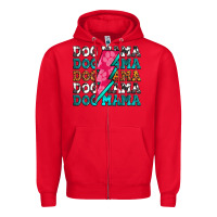 Red dog mama Zipper Hoodie - Zillion Design Studio