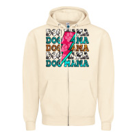Sandshell dog mama Zipper Hoodie - Zillion Design Studio