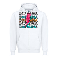White dog mama Zipper Hoodie - Zillion Design Studio
