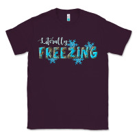 Plum literally freezing winter Classic Tee - RanaPortraitStore